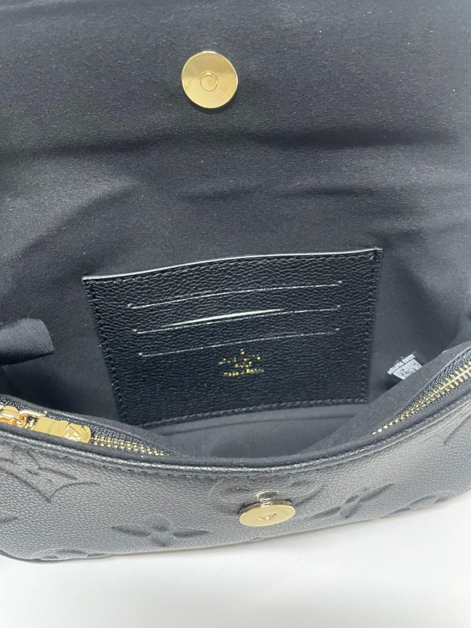 Louis Vuitton Monogram Empreinte Wallet on Chain Ivy Shoulder Bag