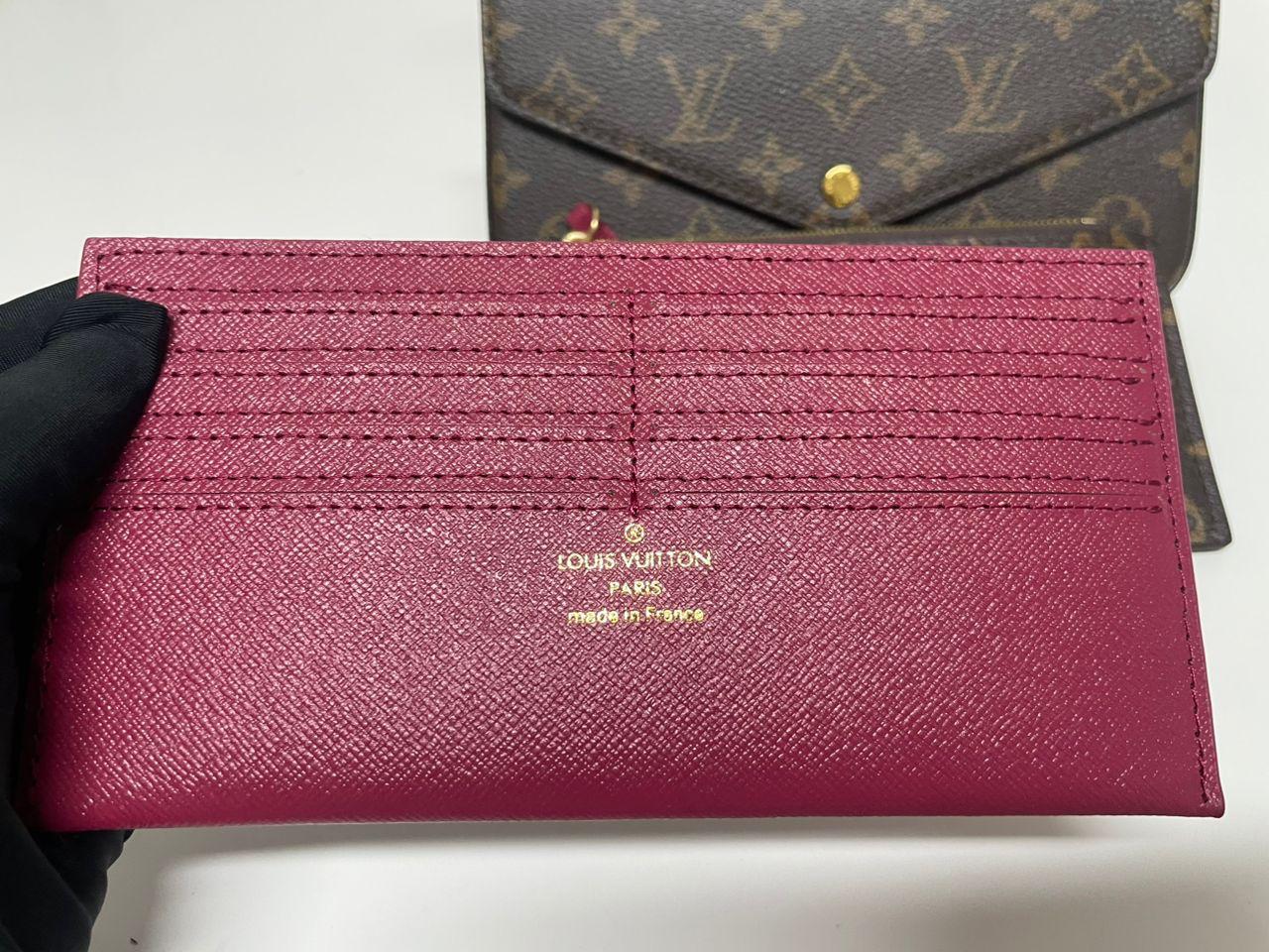 Louis Vuitton Félicie Pochette Monogram Canvas Shoulder Bag