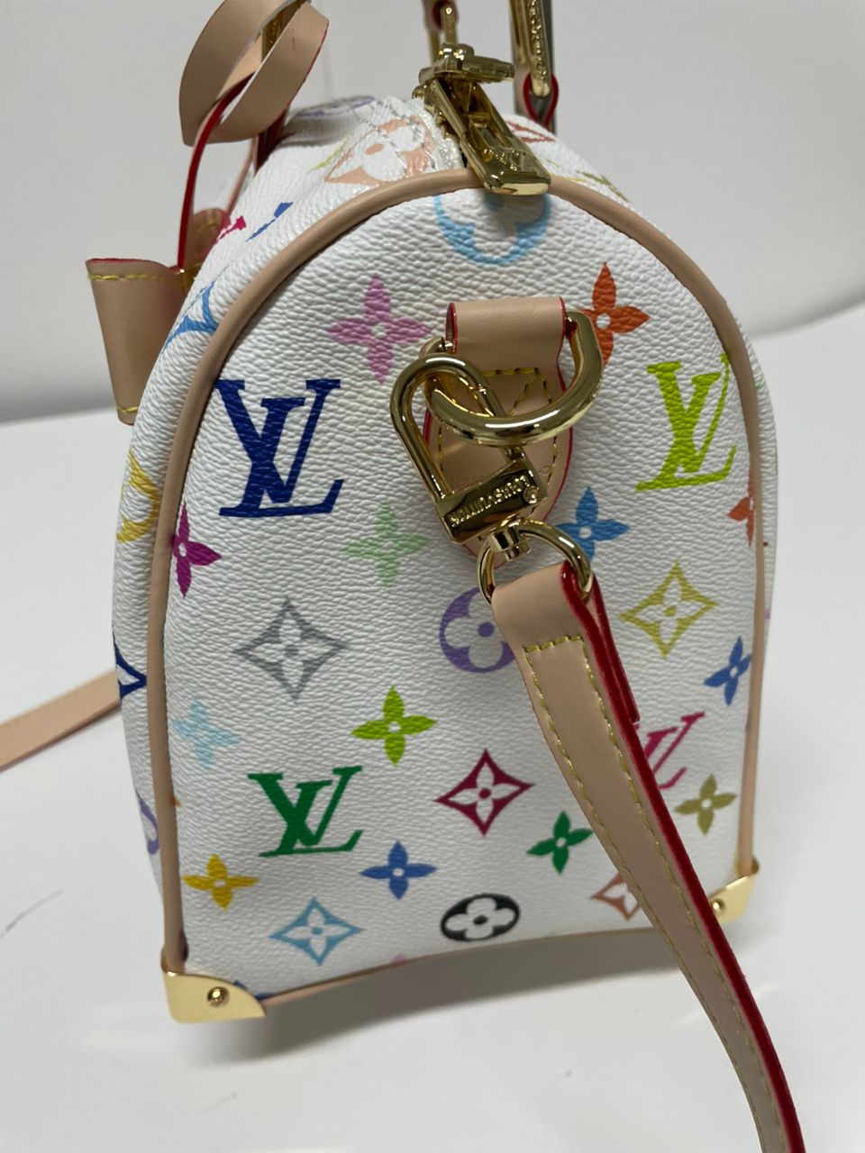 Louis Vuitton x Takashi Murakami Speedy Bandoulière 25 Multicolor Bag M13085