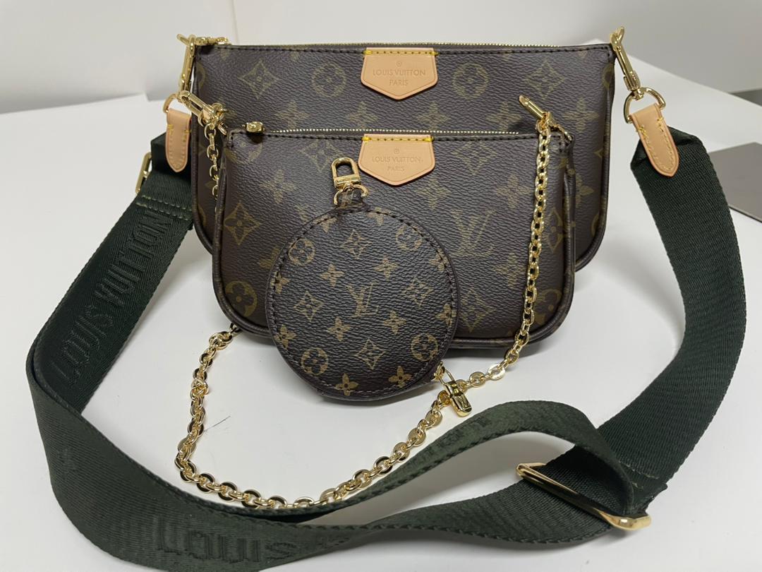 Louis Vuitton Multi Pochette Accessoires Monogram Canvas Shoulder Bag
