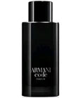 GIORGIO ARMANI CODE PARFUM REFILLABLE FOR MEN 4.2o.z/125mL SEALED 100% Authentic