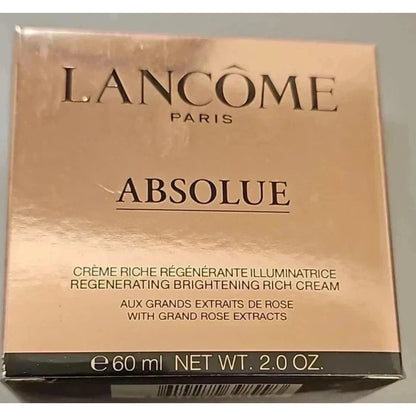 Lancome Absolue Revitalizing Brightening Rich Cream 2 oz Cream.60 ml