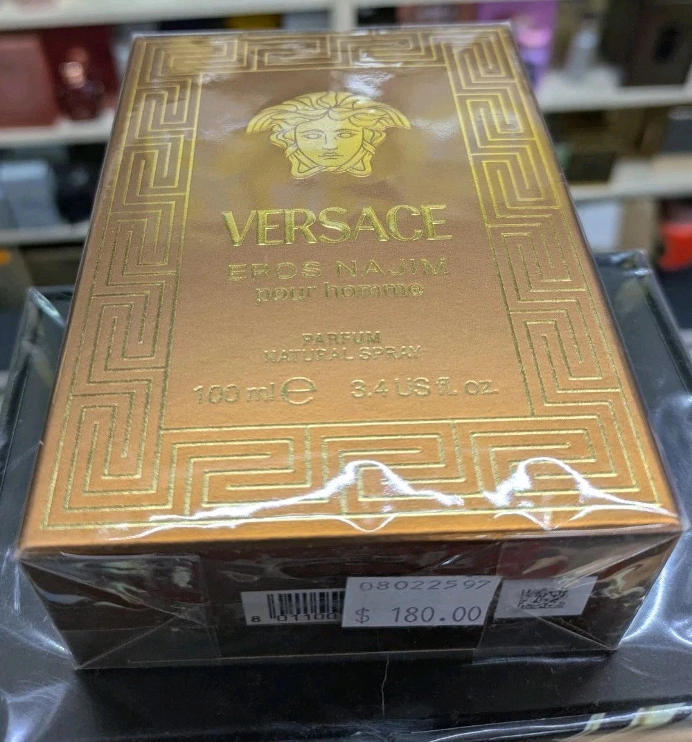 Versace Eros Najim Pour Homme Parfum for Men 100ml | Long Lasting Luxury Fragrance