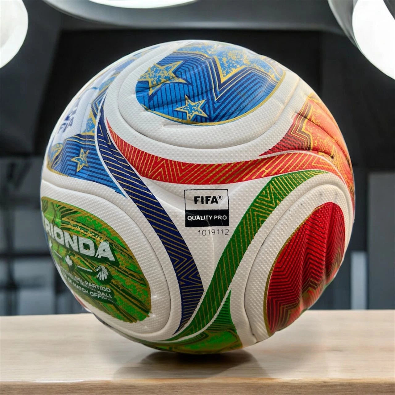 adidas FIFA World Cup 2026 Trionda Pro Official Size 5 Match Ball Soccer Ball
