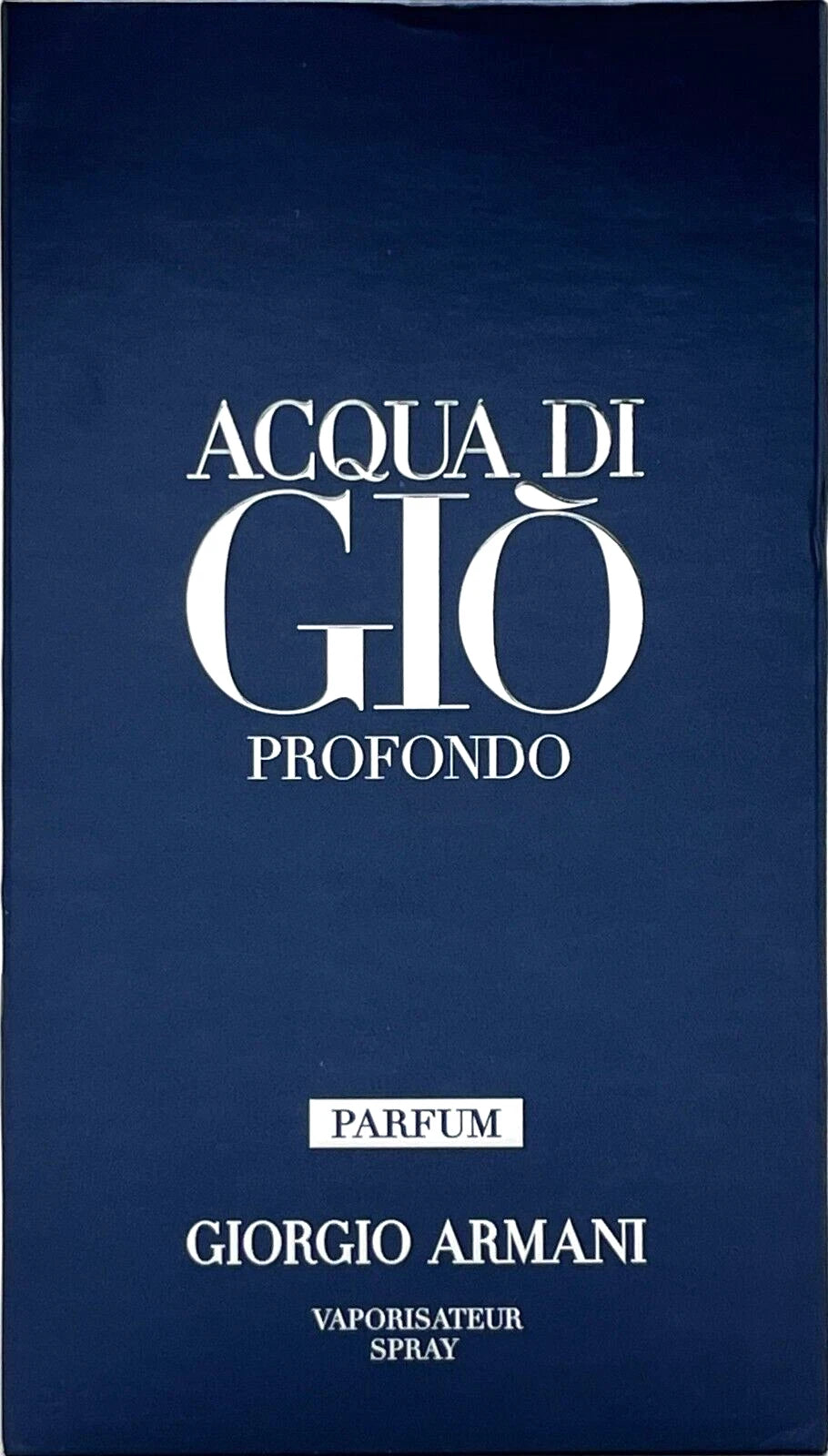 GIORGIO ARMANI ACQUA DI GIO PROFONDO PARFUM SPRAY FOR MEN 3.3 Oz / 100 ml NEW!!!