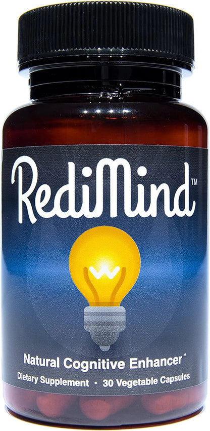 RediMind Natural Cognitive Enhancer – 30 Vegetable Capsules