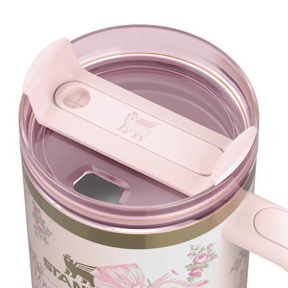 Stanley x LoveShackFancy Quencher H2.0 Tumbler – Floral Pink – 40 oz