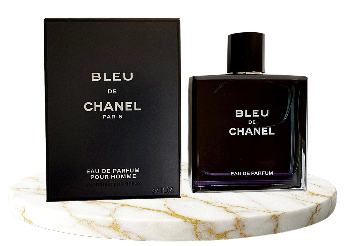Bleu de Chanel Eau de Toilette – Men’s Woody Aromatic Fragrance