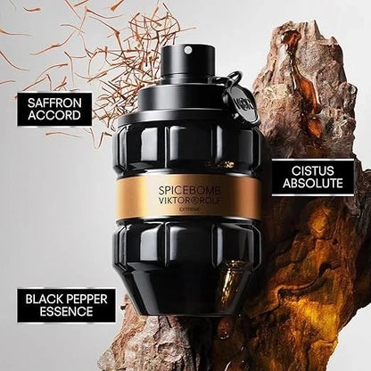 Spicebomb Extreme Eau de Parfum for Men – 90ml / 3.04 FL Oz
