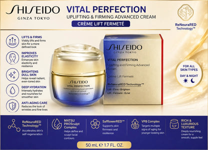 Shiseido Vital Perfection Uplifting and Firming Advanced Cream 50 ml / 1.7 oz