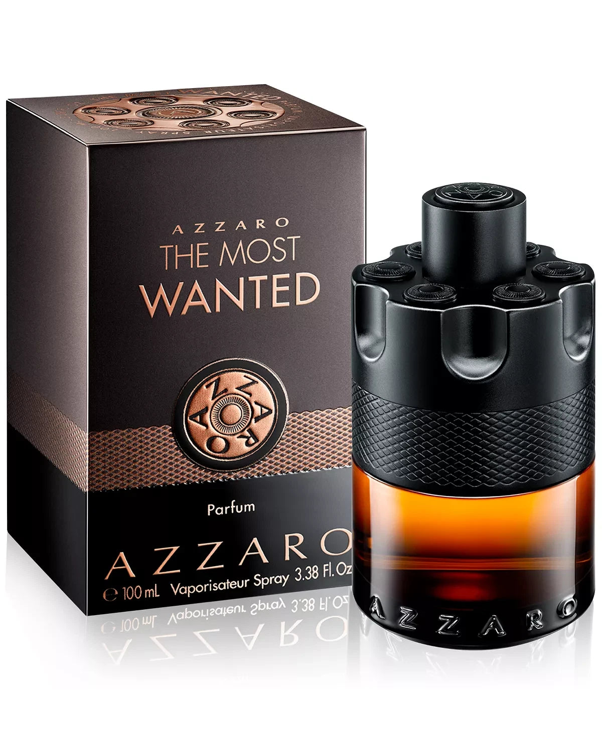Azzaro The Most Wanted Parfum for Men 100ml / 3.38 fl oz – Long Lasting Fragranc