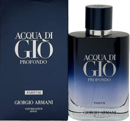 GIORGIO ARMANI ACQUA DI GIO PROFONDO PARFUM SPRAY FOR MEN 3.3 Oz / 100 ml NEW!!!