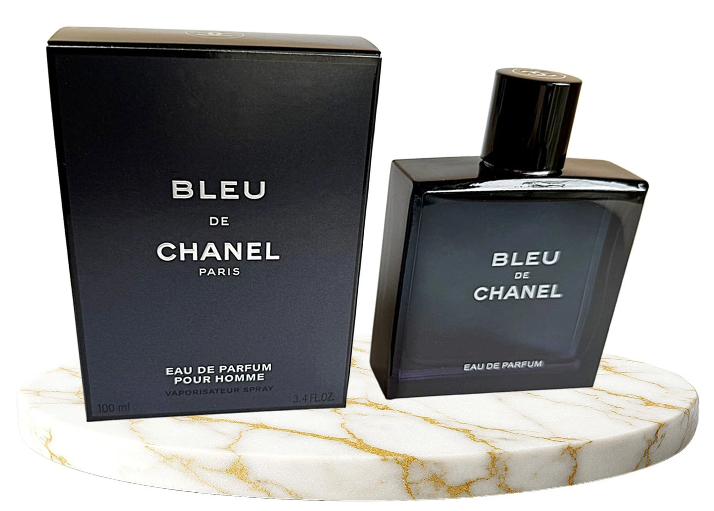 Bleu de Chanel Eau de Toilette – Men’s Woody Aromatic Fragrance