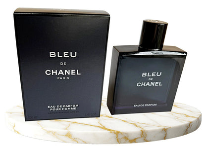 Bleu de Chanel Eau de Toilette – Men’s Woody Aromatic Fragrance