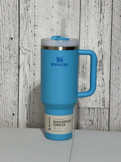 Stanley Quencher H2.0 FlowState Tumbler with Handle & Straw – 40 oz – Blue