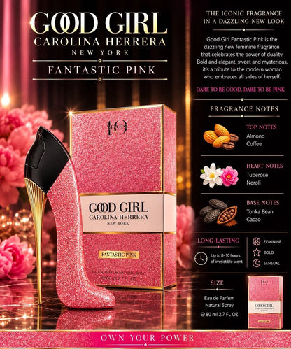 Carolina Herrera Good Girl Fantastic Pink Eau de Parfum 80ml for Women